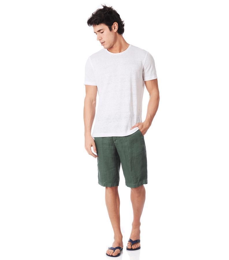 Zeybra T-SHIRT UOMO LINO BIANCO