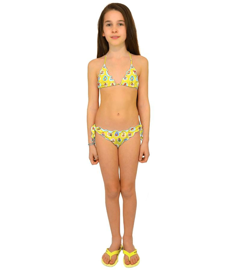 Zeybra TRIANGOLO BAMBINA POSTER CANARINO