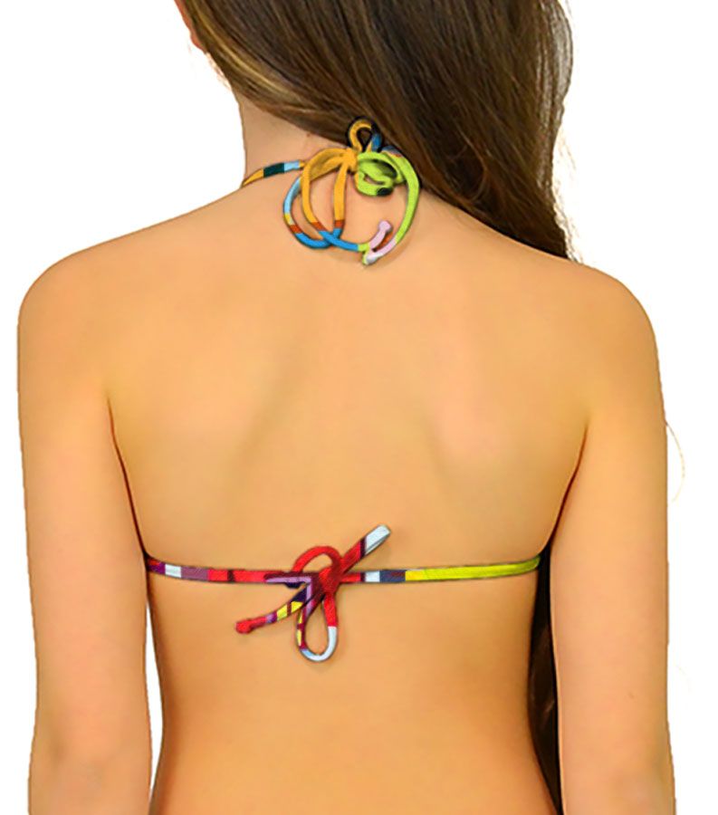 Zeybra TRIANGOLO BAMBINA REVERSIBILE AMALFI GIALLO