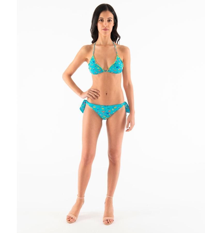 Zeybra TRIANGOLO DONNA ARRICCIATO PESCI HAWAY