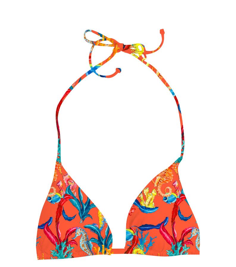 Zeybra TRIANGOLO DONNA REVERSIBILE CORALLI ORANGE