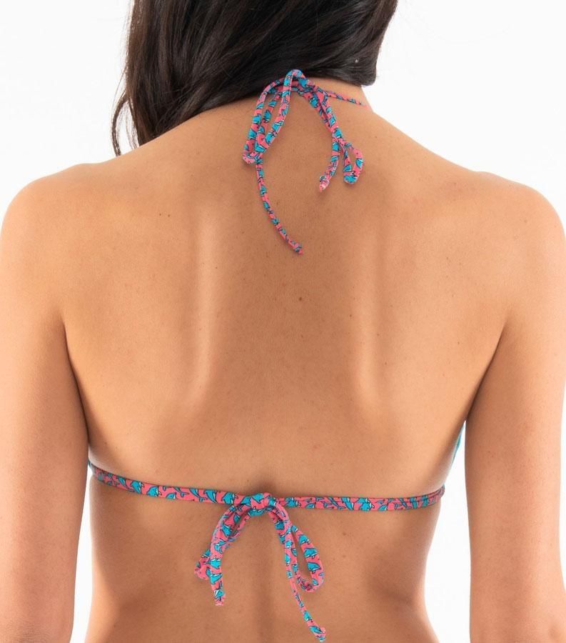 Zeybra TRIANGOLO DONNA REVERSIBILE DELFINI PINK