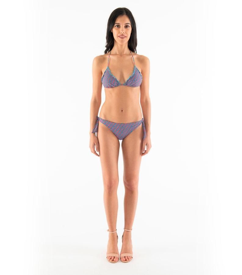 Zeybra TRIANGOLO DONNA REVERSIBILE DELFINI PINK