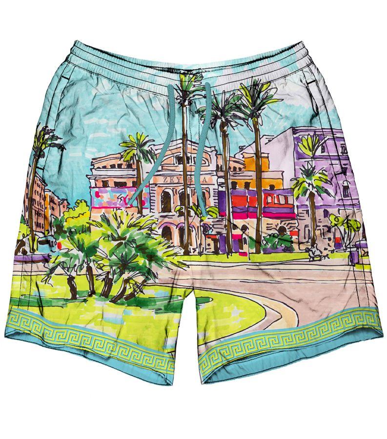 ZeybraZEYBRA PORTOFINO - PANTALONCINI ROMA IN SETA