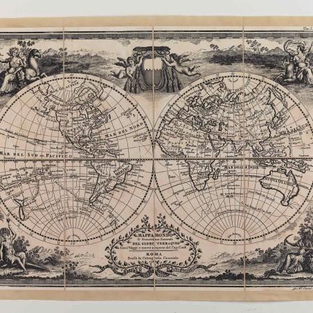 Zoffoli Planisfero Cassini Cap. Cook