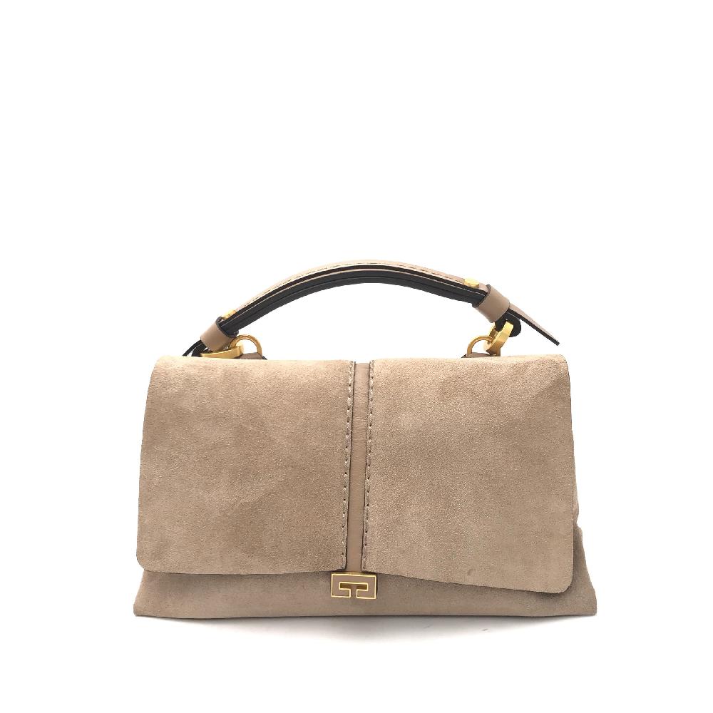 Zulian Calzature Borsa Kendall small camoscio visone