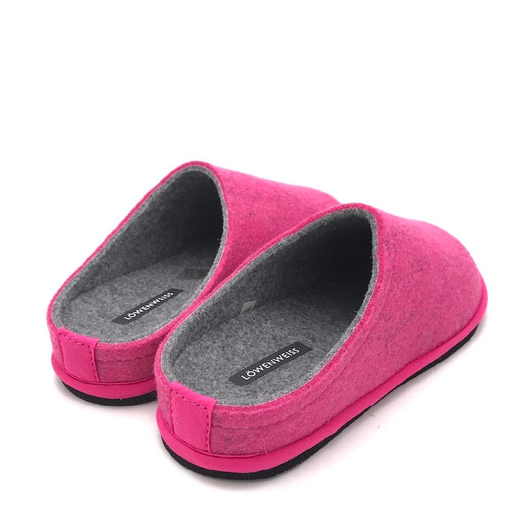 Zulian Calzature Ciabatta Easy Bicolor Fuxia-grigio