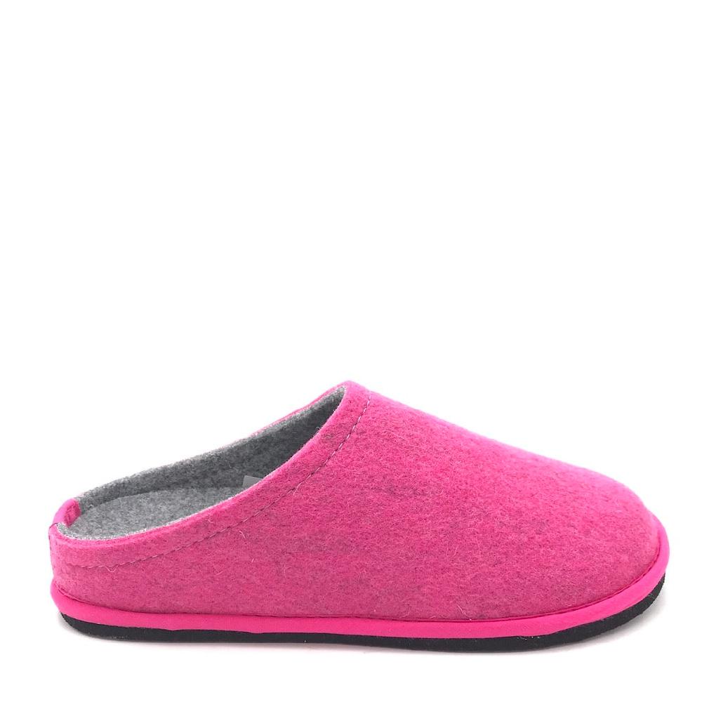 Zulian Calzature Ciabatta Easy bicolor fuxia-grigio