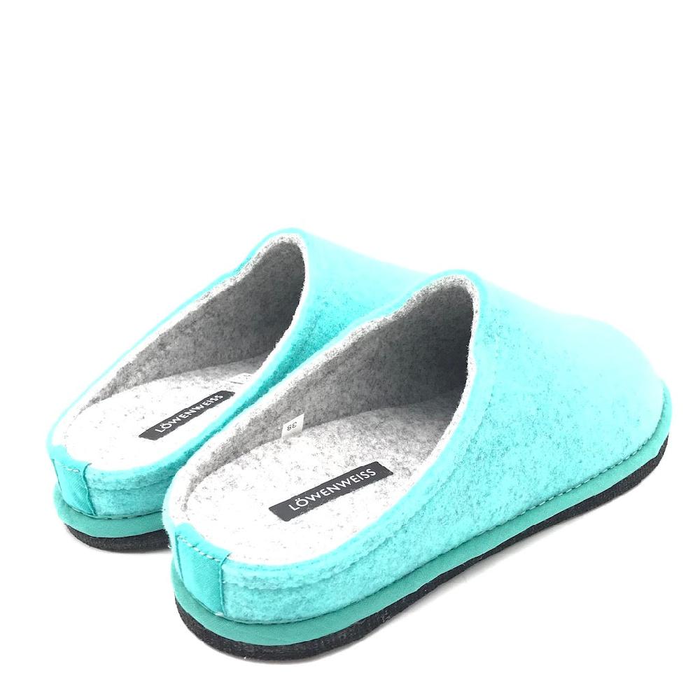 Zulian Calzature Ciabatta Easy Bicolor Tiffany-grigio