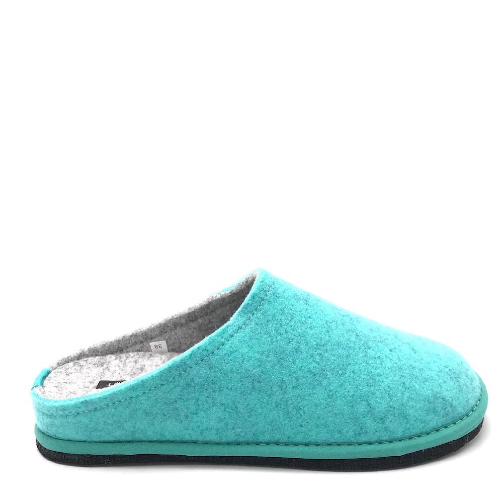 Zulian Calzature Ciabatta Easy bicolor tiffany-grigio