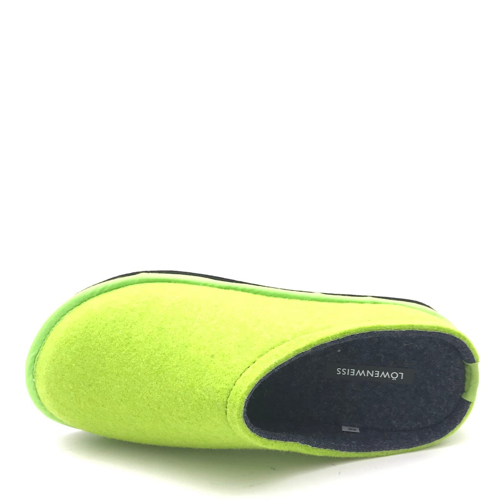 Zulian Calzature Ciabatta Easy Bicolor Verde Fluo-blu