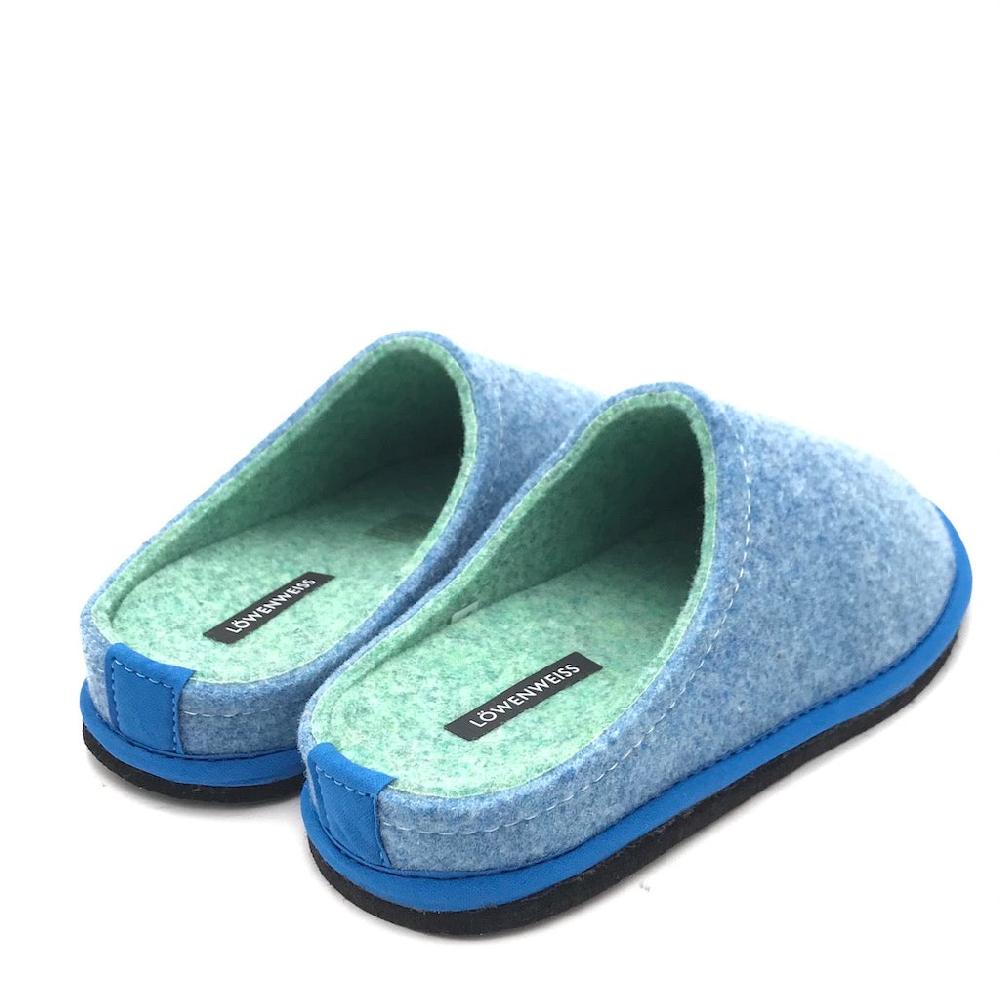 Zulian Calzature Ciabatta Evo Bicolor Turchese-menta