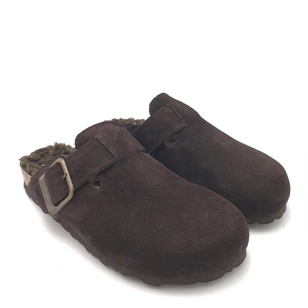 Zulian Calzature Ciabatta Sara Shearling Testa Moro