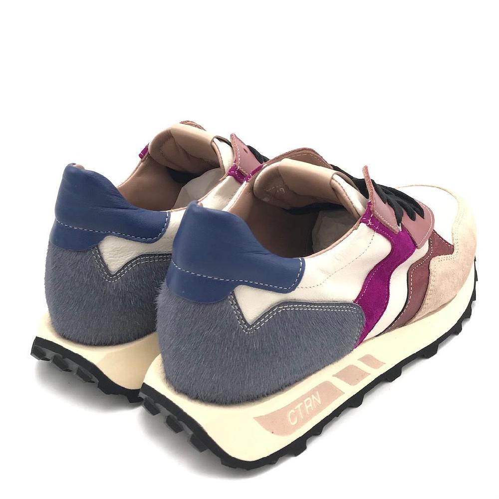 Zulian Calzature Sneakers Running Multicolor-off White