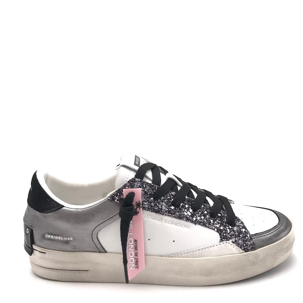 Zulian Calzature Sneakers SK8 Delux bianca-antracite