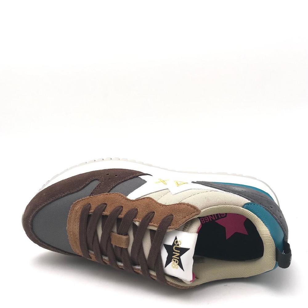 Zulian Calzature Sneakers Stargirl Multicolor Grigio Scuro