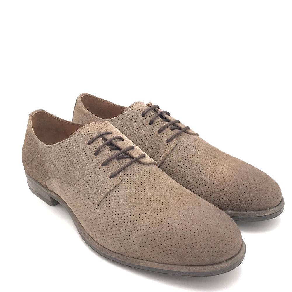 Zulian Calzature Allacciata Deryk Taupe