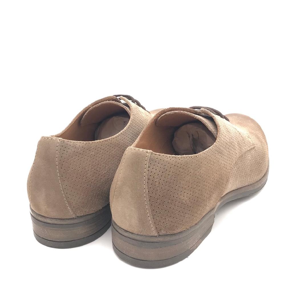 Zulian Calzature Allacciata Deryk Taupe