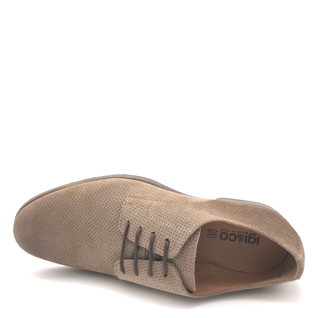 Zulian Calzature Allacciata Deryk Taupe