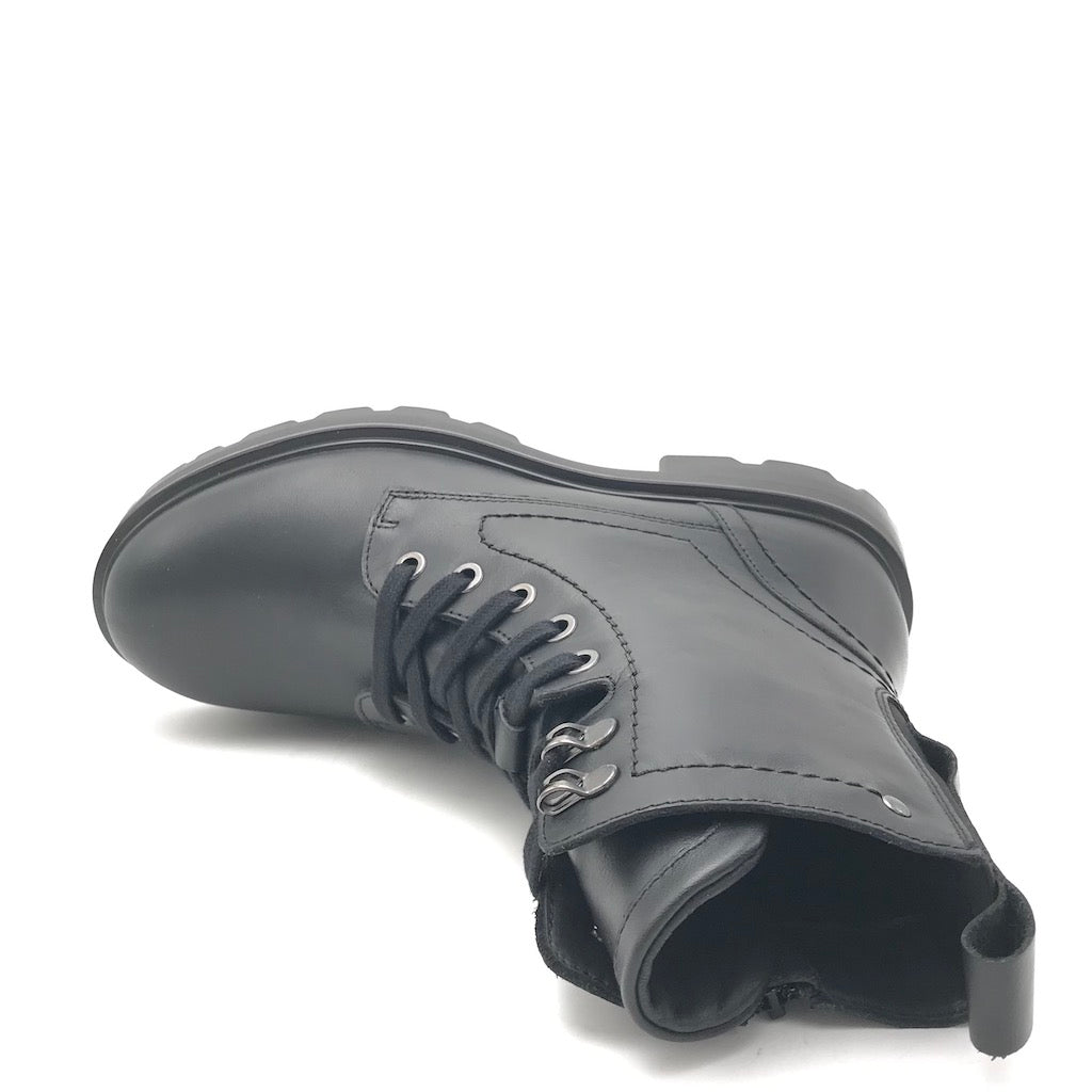 Zulian Calzature Anfibio Raka Nero