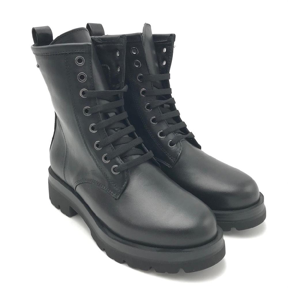 Zulian Calzature Anfibio Sabana Nero