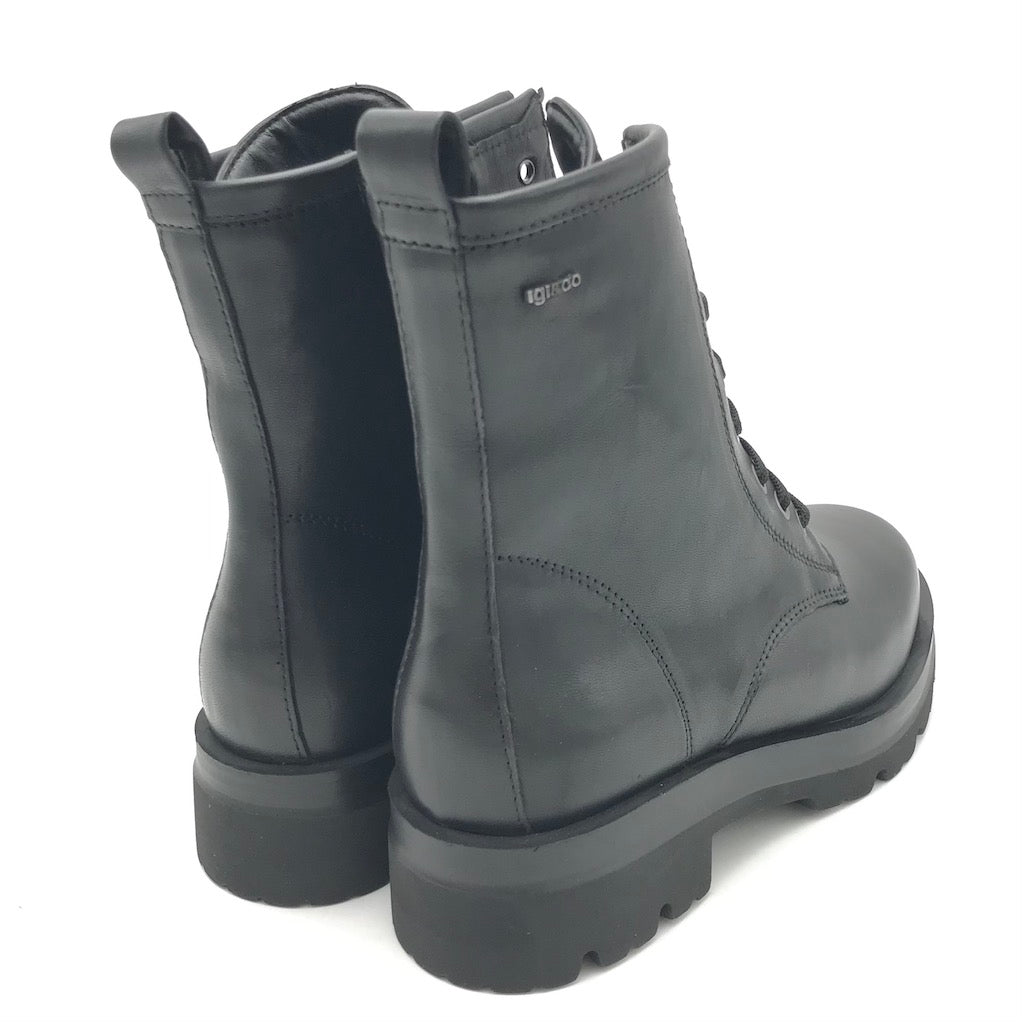 Zulian Calzature Anfibio Sabana Nero