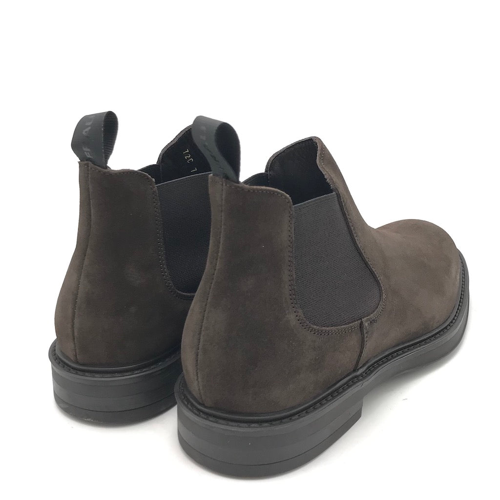 Zulian Calzature Beatles In Crosta Marrone