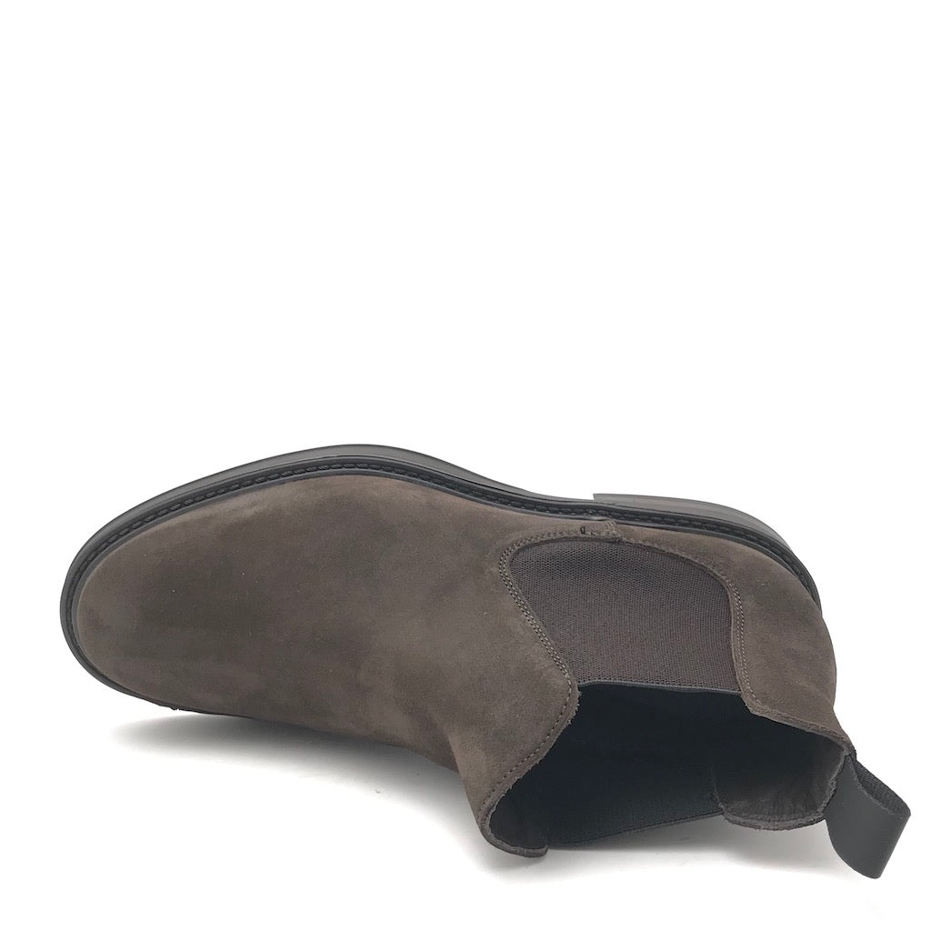 Zulian Calzature Beatles In Crosta Marrone