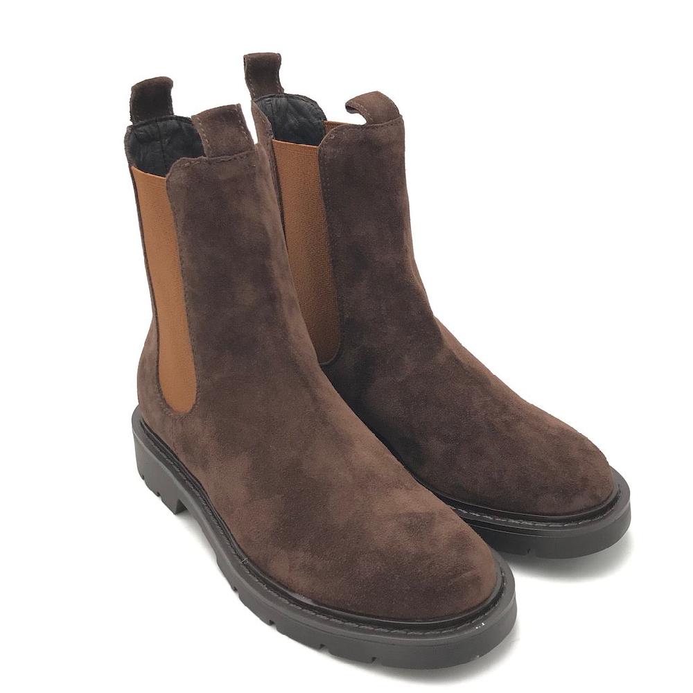 Zulian Calzature Beatles In Crosta Moro