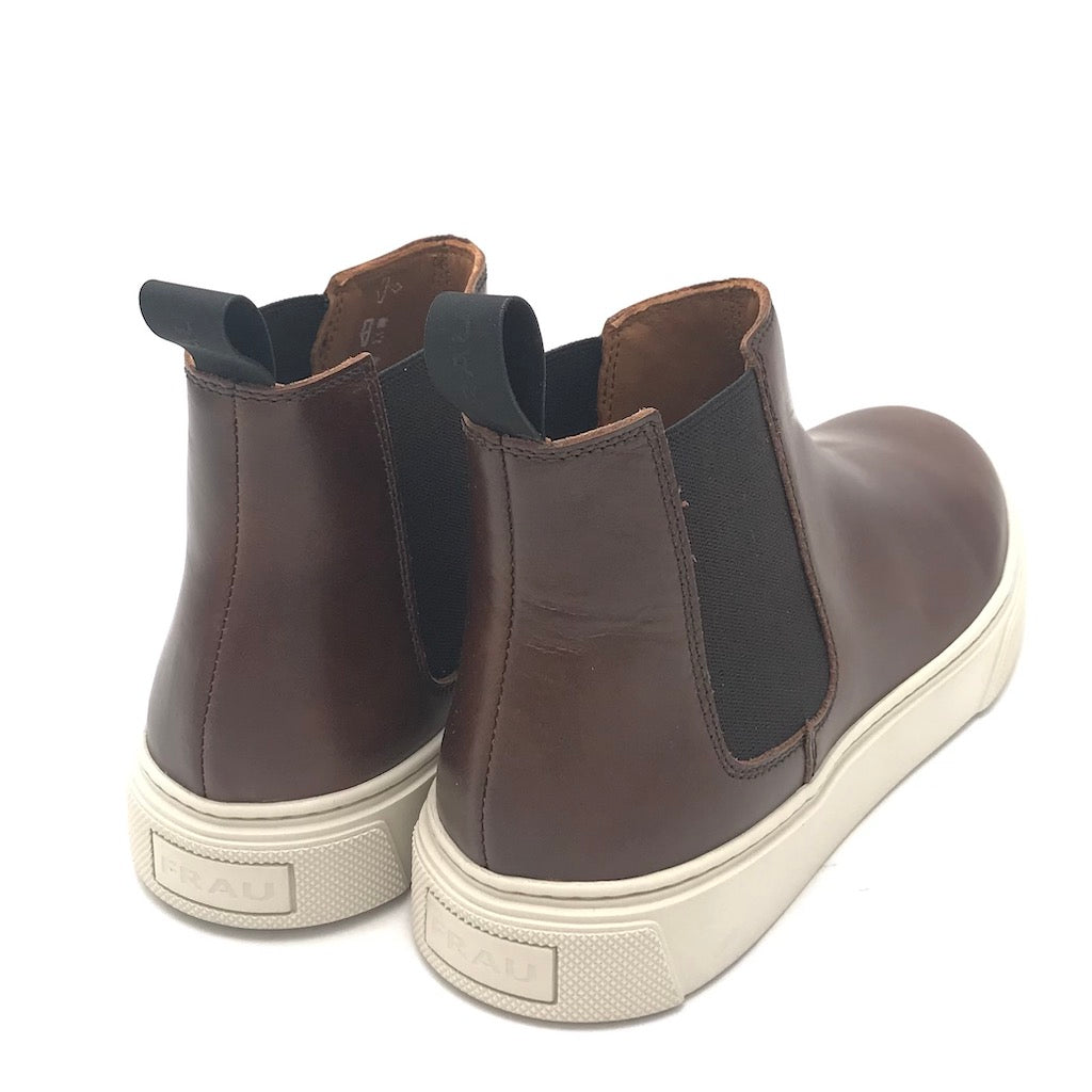 Zulian Calzature Beatles In Pelle Coffee