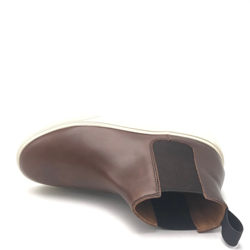 Zulian Calzature Beatles In Pelle Coffee