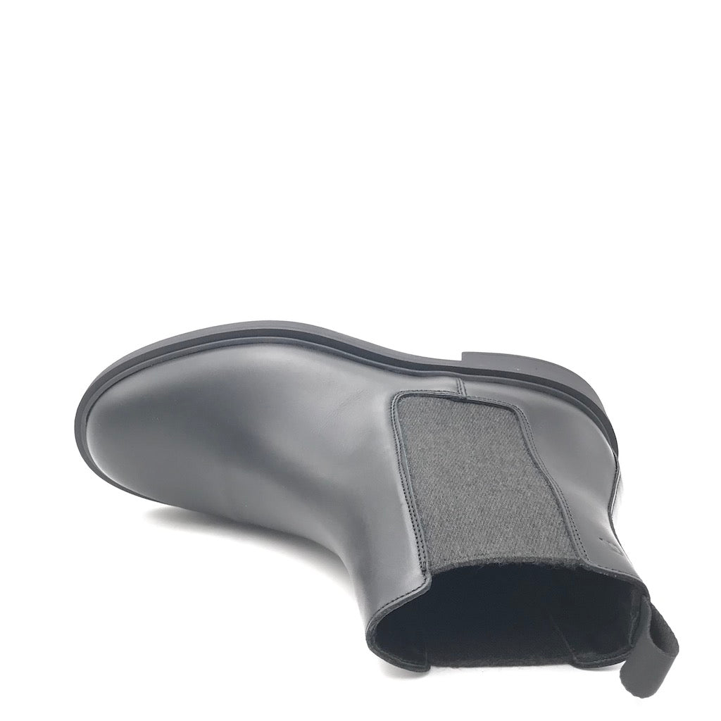 Zulian Calzature Beatles In Pelle Nera