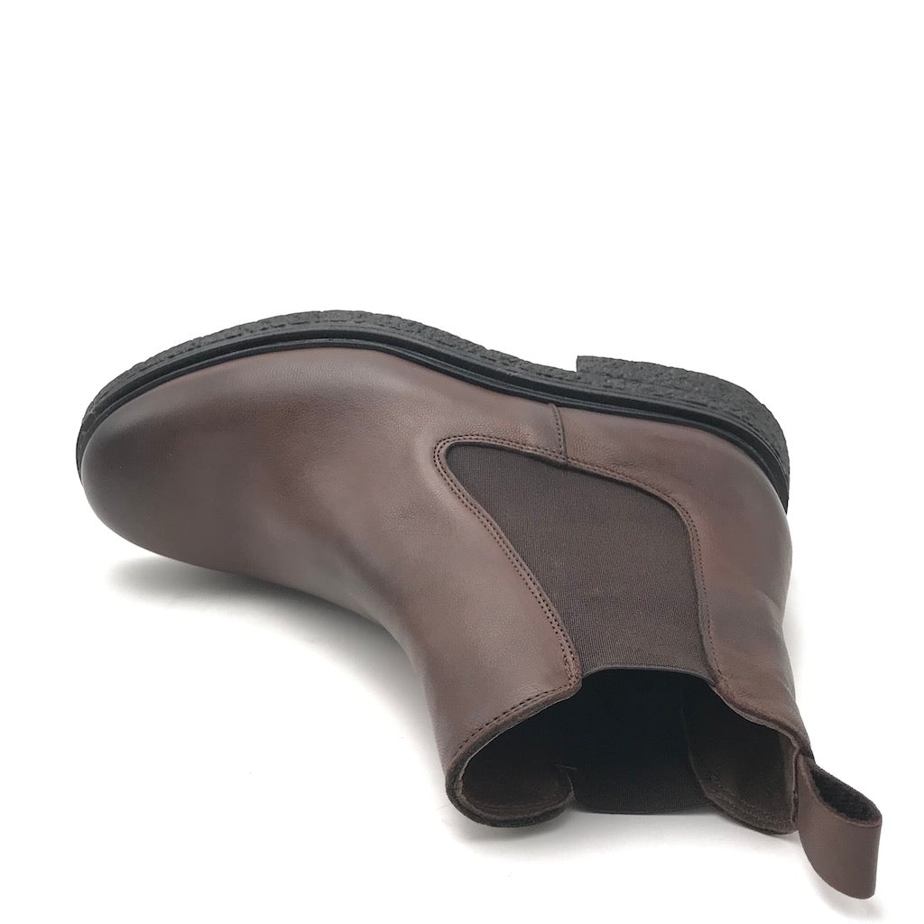 Zulian Calzature Beatles In Pelle Testa Di Moro