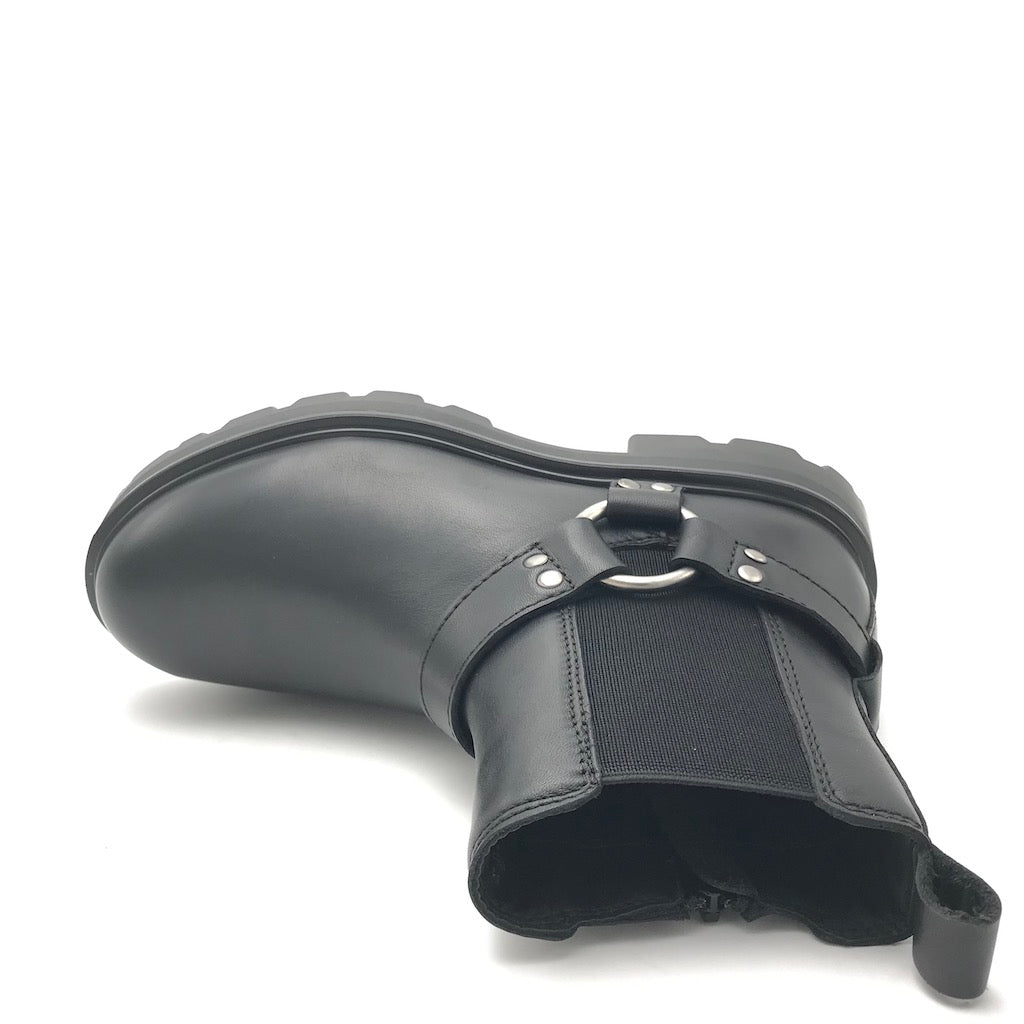 Zulian Calzature Biker Raka Nero