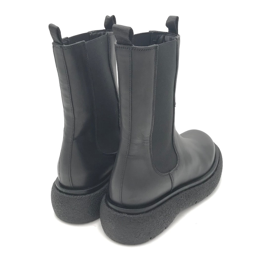 Zulian Calzature Boot Sophie Beat In Pelle Nera