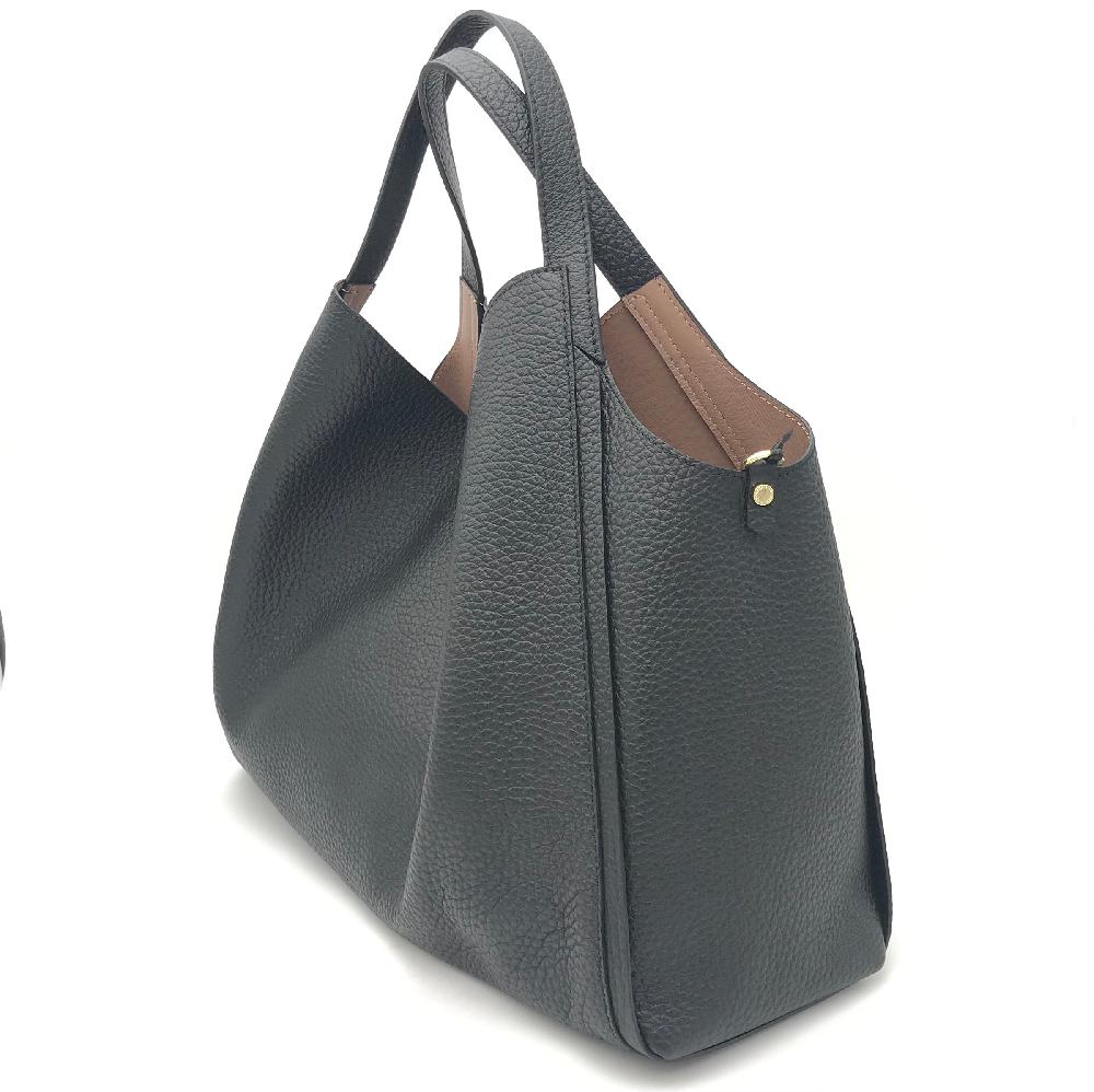 Zulian Calzature Borsa A Spalla Serena Nera