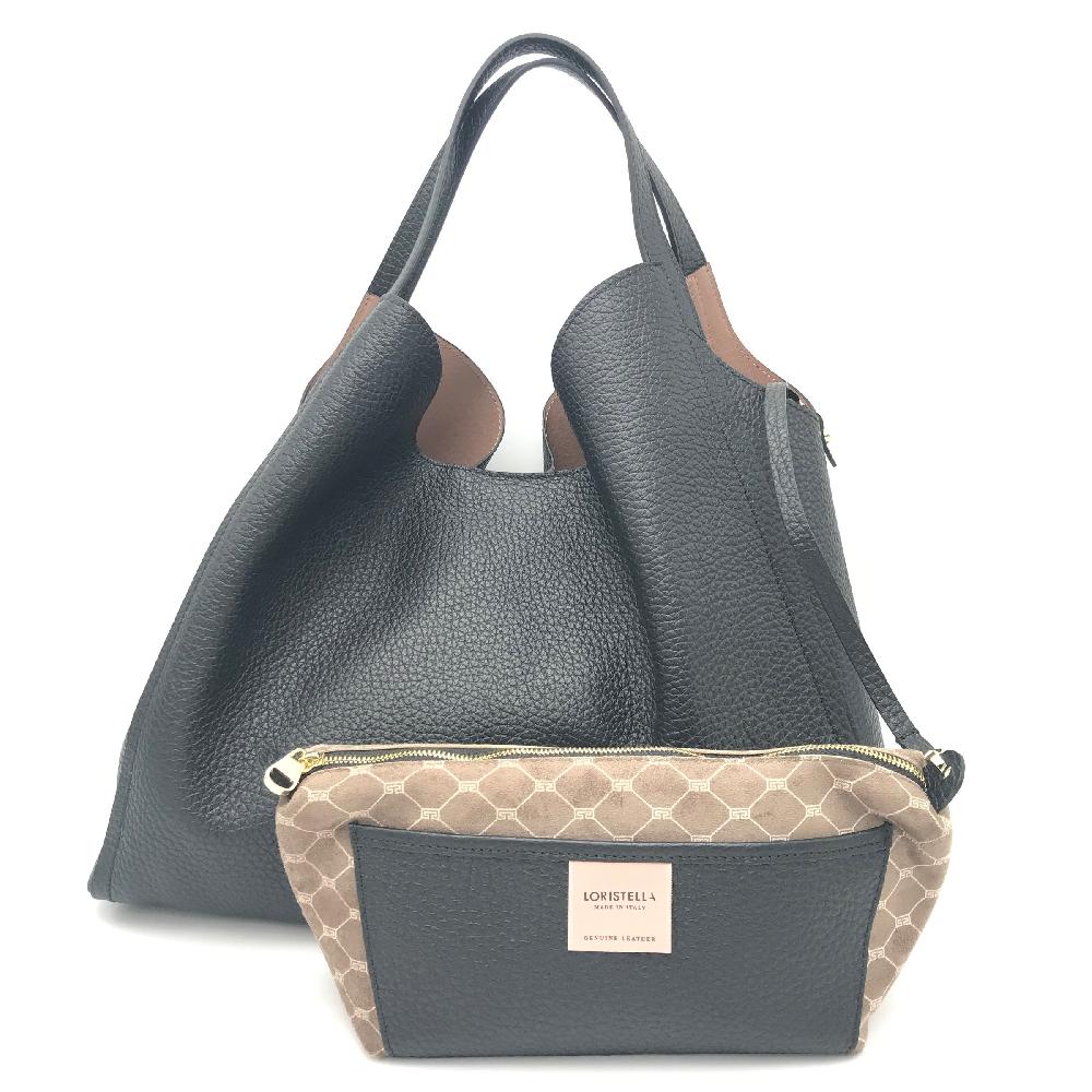 Zulian Calzature Borsa A Spalla Serena Nera