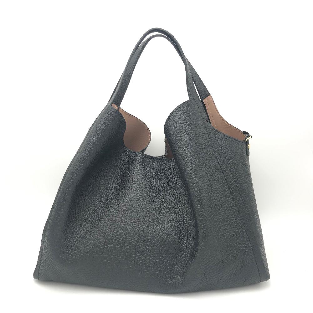 Zulian Calzature Borsa a spalla Serena nera