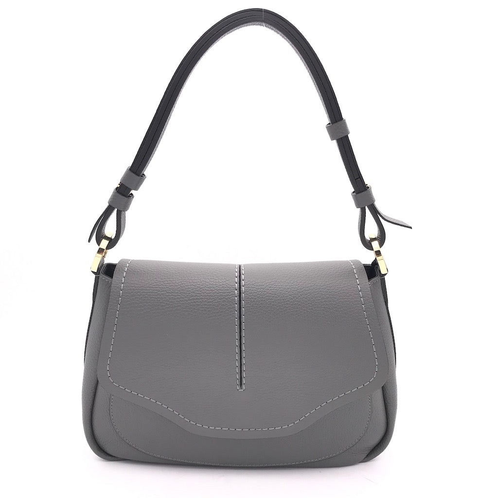 Zulian Calzature Borsa Cecilia large asfalto