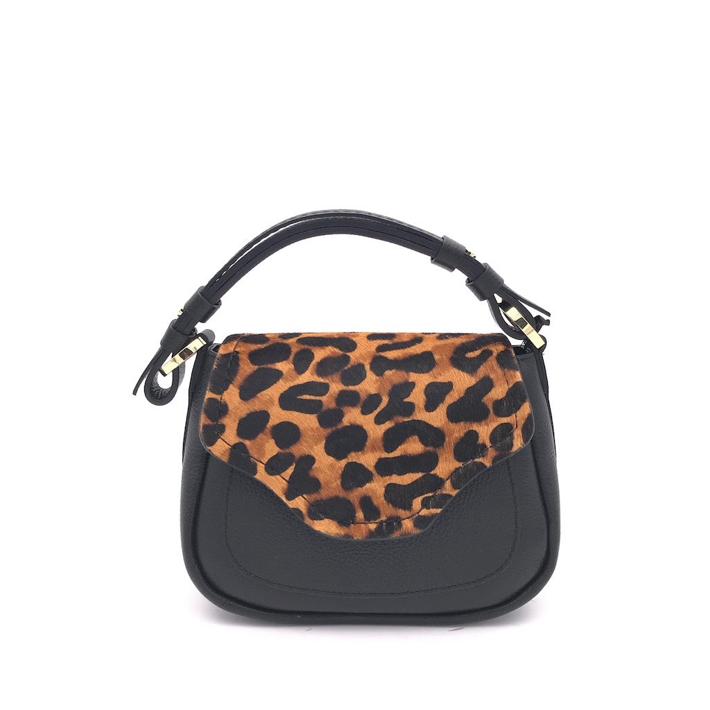 Zulian Calzature Borsa Cecilia leo nera