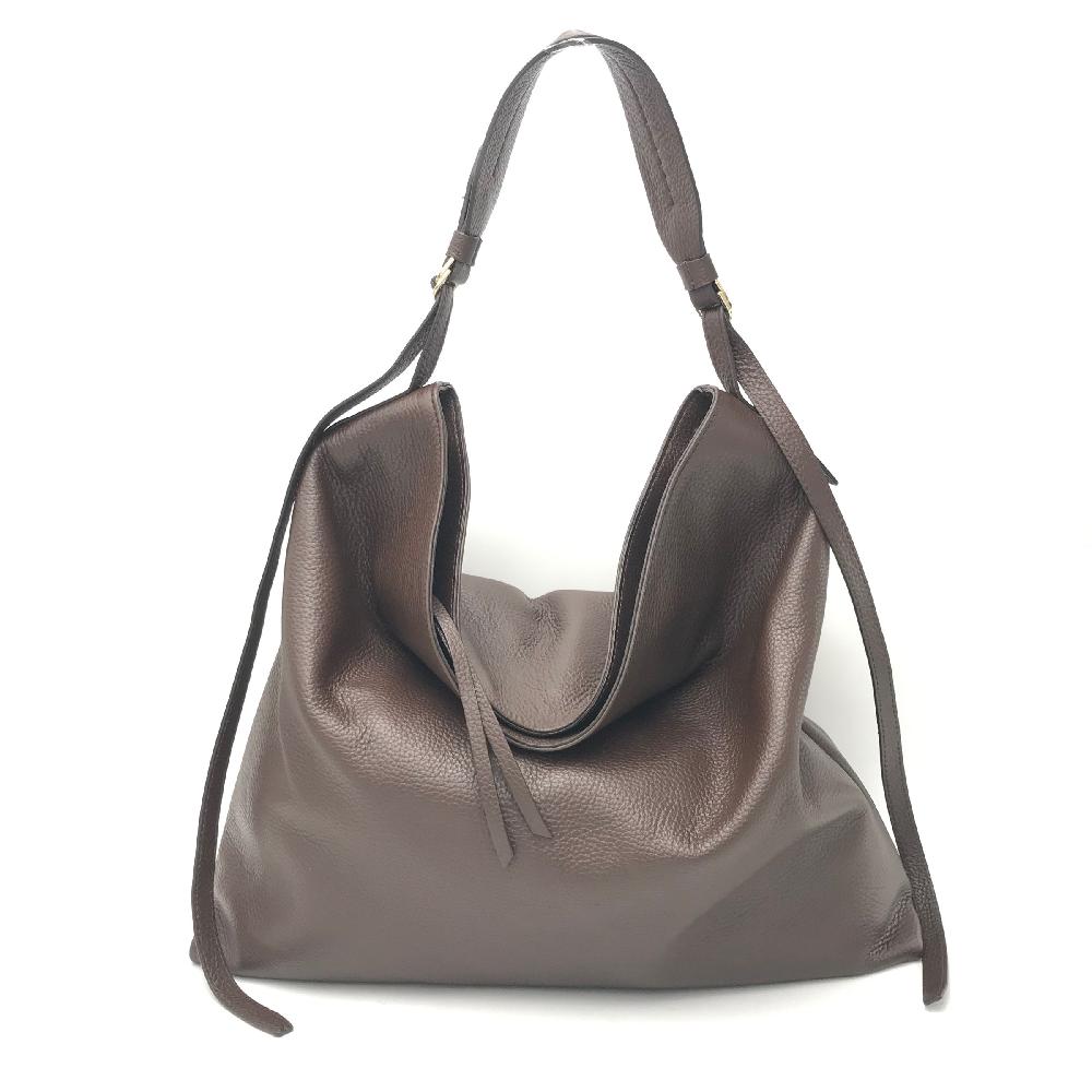 Zulian Calzature Borsa Giorgia cioccolato