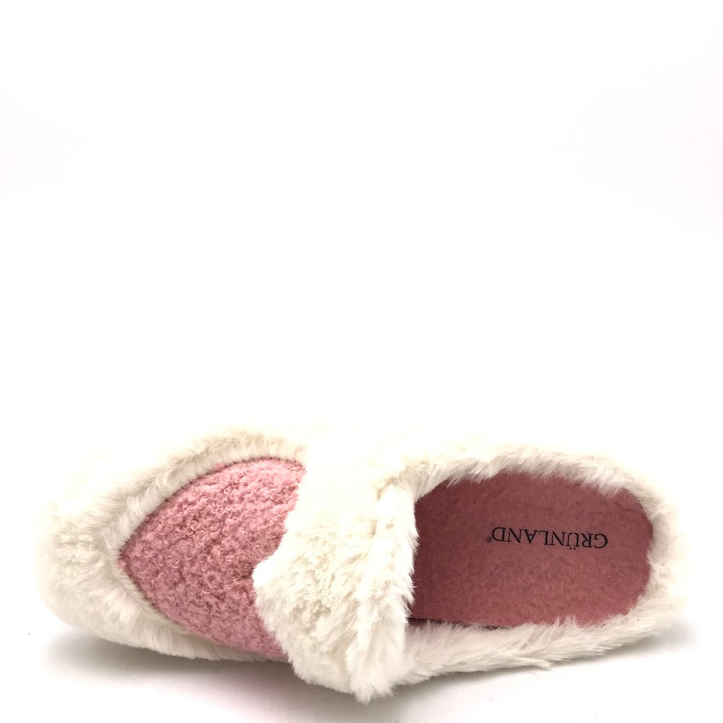 Zulian Calzature Ciabatta Alin Panna-rosa