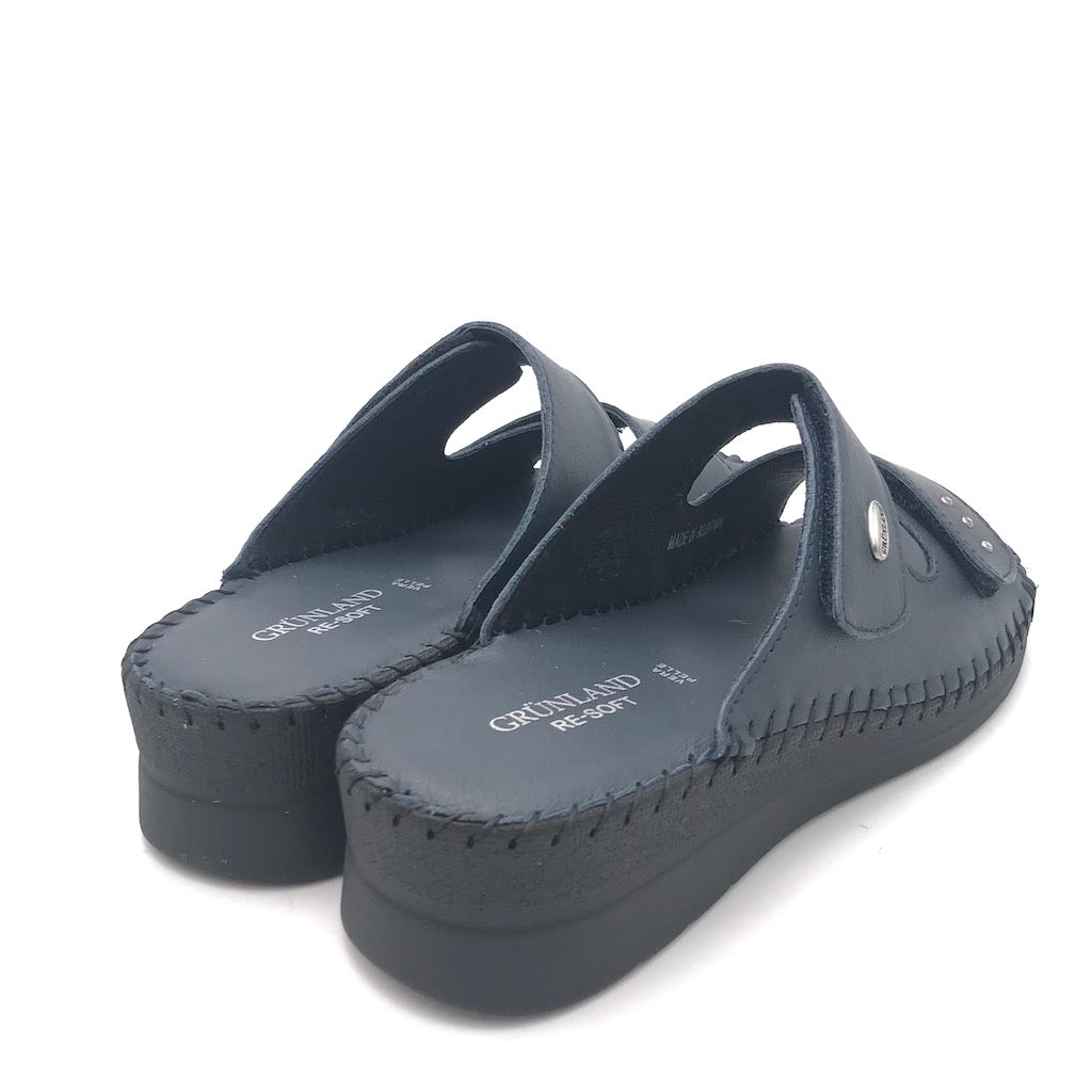 Zulian Calzature Ciabatta Baly Blu