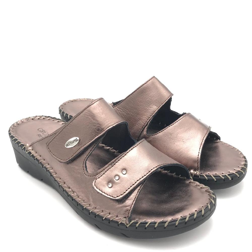 Zulian Calzature Ciabatta Bico Peltro