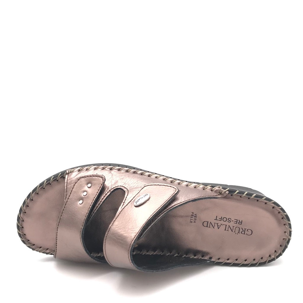 Zulian Calzature Ciabatta Bico Peltro