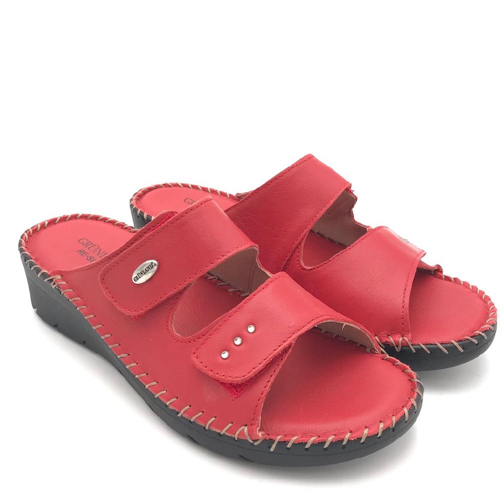 Zulian Calzature Ciabatta Bico Rossa