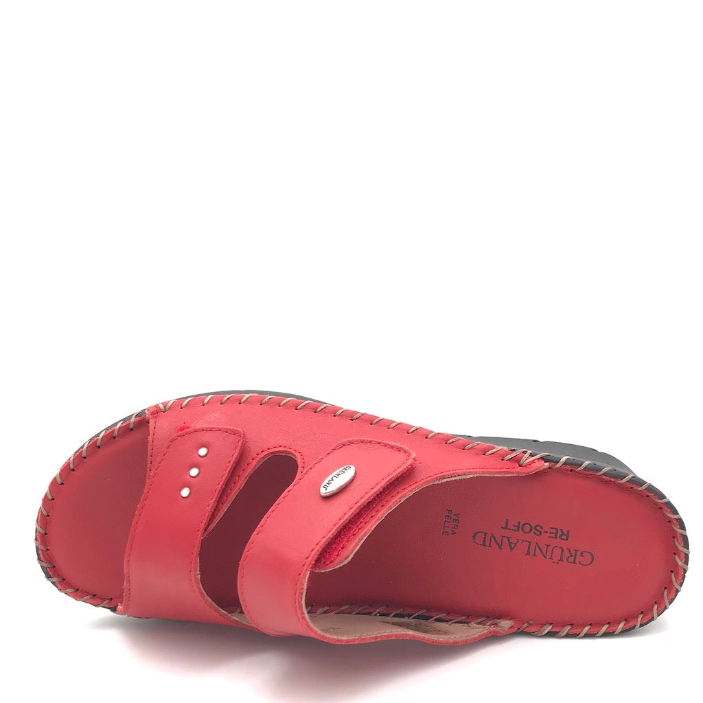 Zulian Calzature Ciabatta Bico Rossa