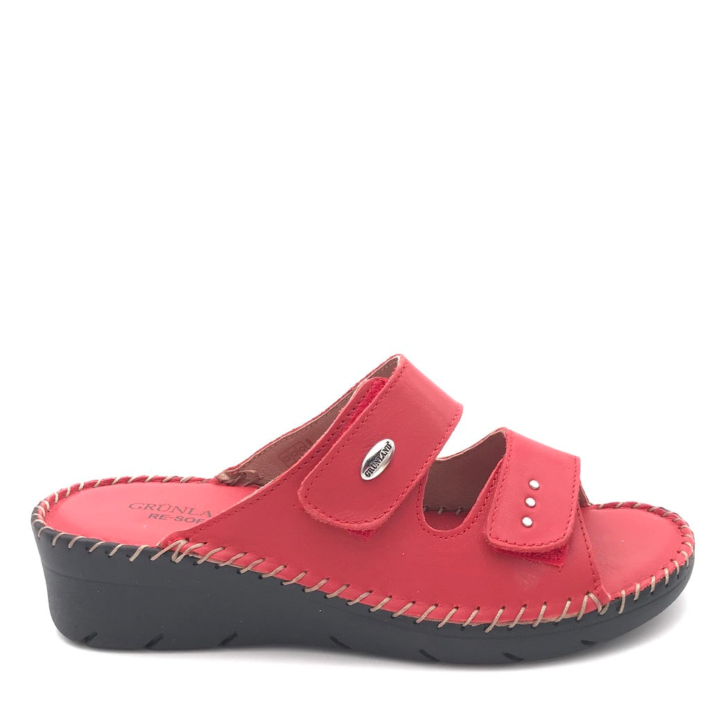 Zulian Calzature Ciabatta Bico rossa