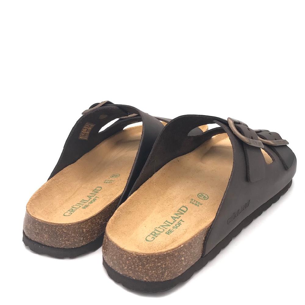 Zulian Calzature Ciabatta Bobo Mogano