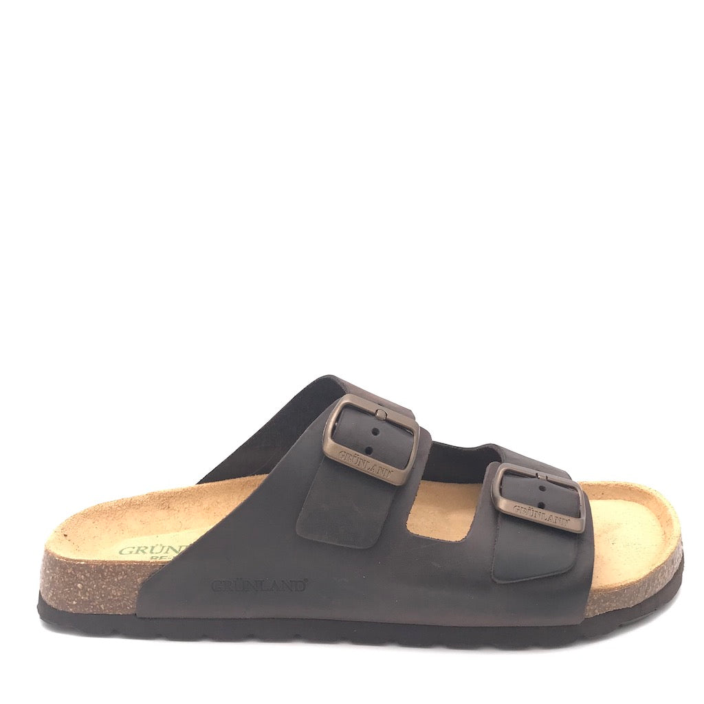 Zulian Calzature Ciabatta Bobo mogano